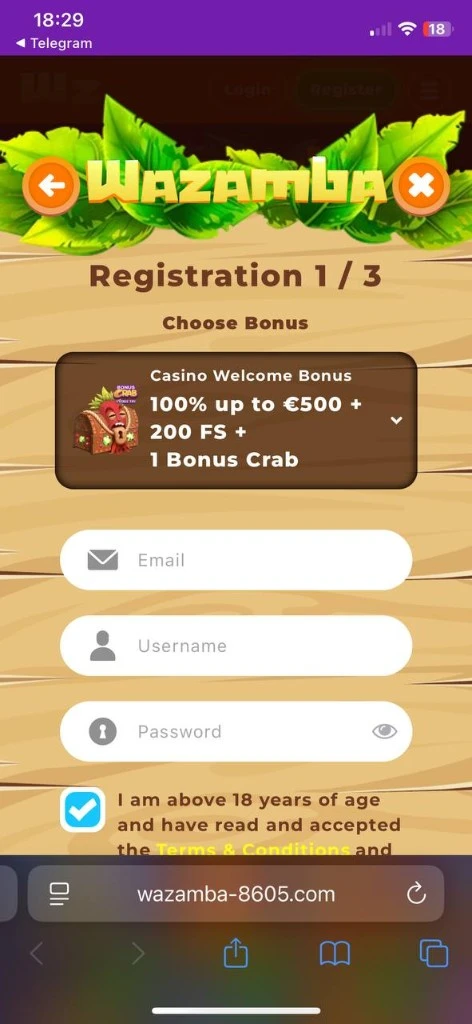 Wazamba mobil képernyő 2